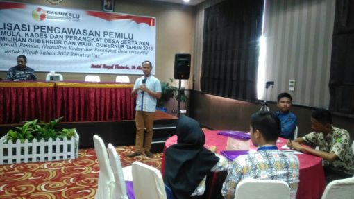 Sosialisasi pengawasan pada pemilih pemula di Kutai Timur oleh Panwaslu Kutim 1