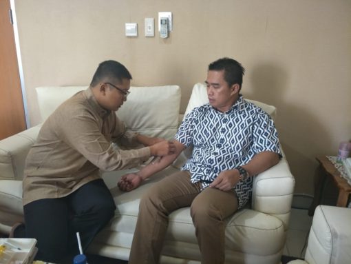 Maju di 2019 Mahyunadi Cek Kesehatan