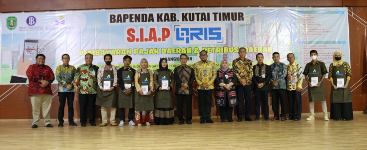Bapenda Kutim Bekerjasama Perbankan Luncurkan Aplikasi SIAP QRS