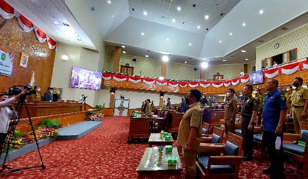 DPRD Kutim Gelar Rapat Paripurna Ke-11, Penyampaian Nota Penjelasan Pemerintah dan Inisiatif DPRD Tentang Perlindungan Perempuan