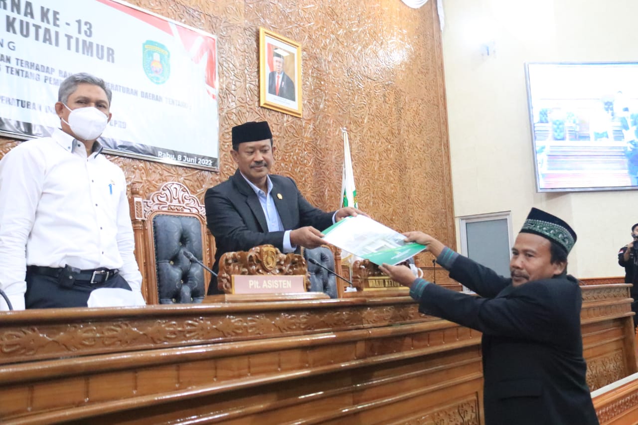 Pandangan Umum Fraksi PPP Terhadap Raperda Pengelolaan Keuangan dan Perubahan Perda Nomor 10 Tahun 2016