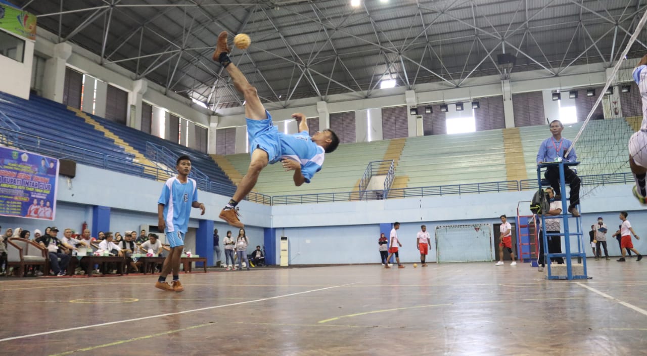 Turnamen Sepak Takraw Antar klub Se-Kutim Mulai Bergulir