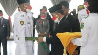 Paskibraka Kabupaten Kutim Dikukuhkan Bupati Ardiansyah Sulaiman