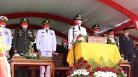 Suasana Upacara HUT RI Ke-77 Di Kabupaten Kutim Berjalan Lancar