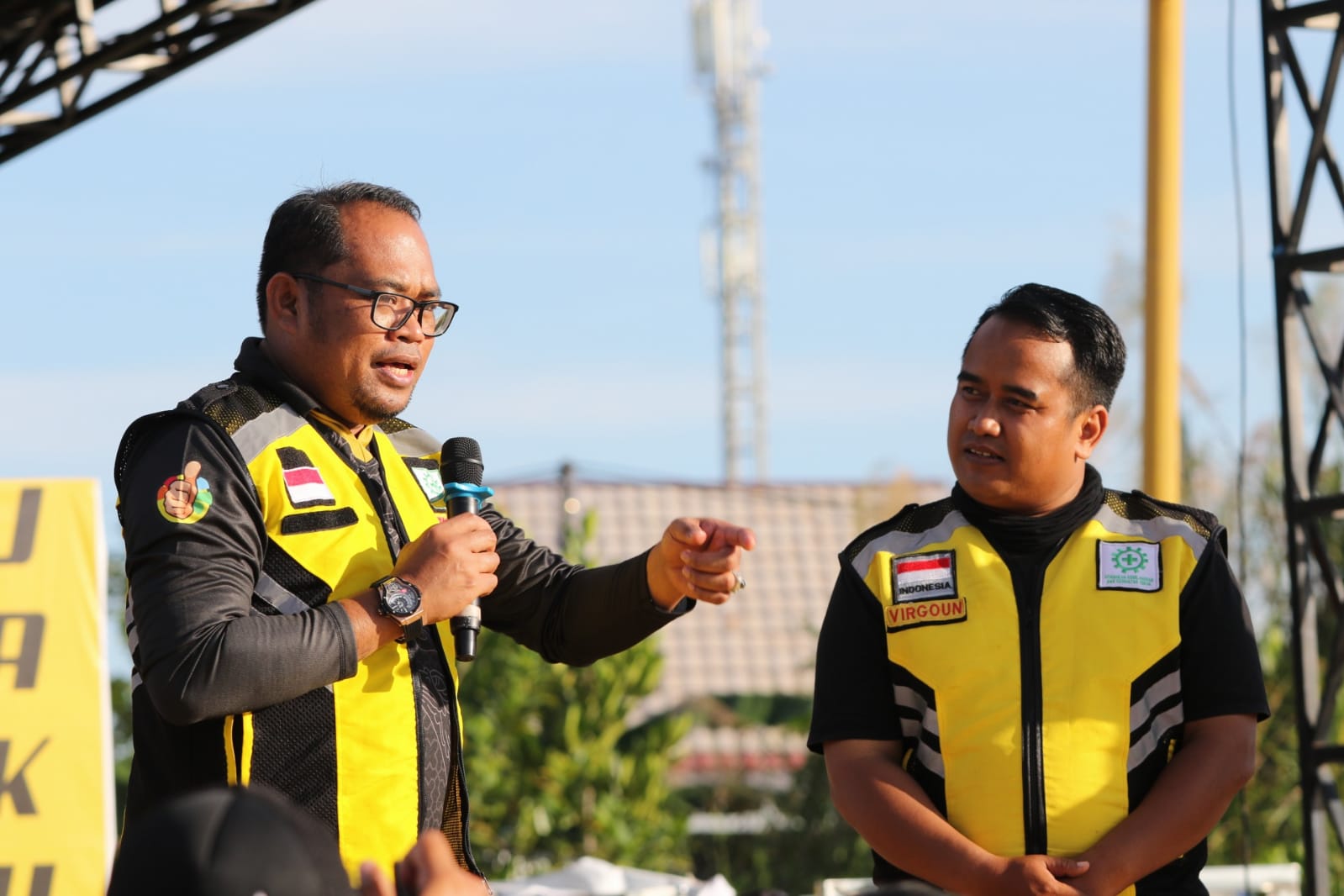 Kasmidi Bulang Pimpin Jakuza Konvoi Keliling Sangatta