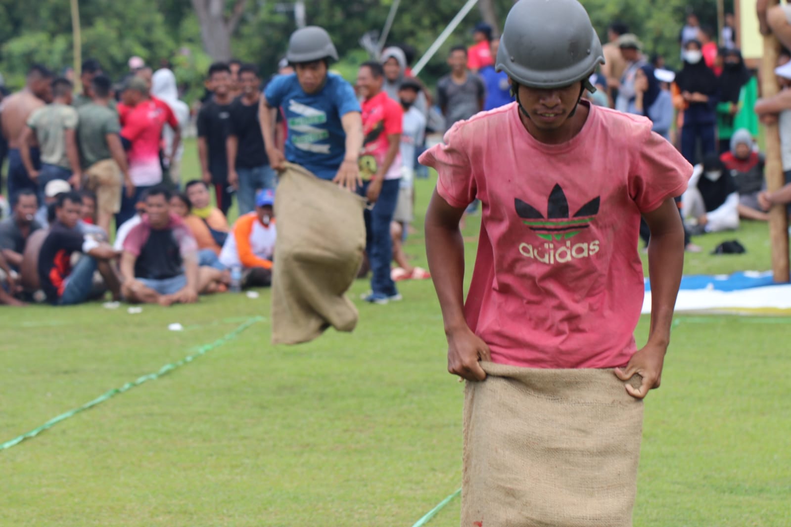 Mako Lanal Sangatta Sambut Kemerdekaan Dengan Jalan Sehat dan Lomba