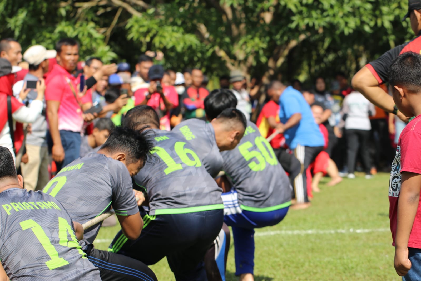 Mako Lanal Sangatta Sambut Kemerdekaan Dengan Jalan Sehat dan Lomba