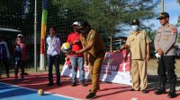 Buka Turnamen Bola Voly dan Sepak Takraw di Kaliorang, Wabup Kasmidi Harap Akan Lahir Bibit Atlet Berprestasi