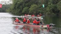 Lomba Dayung Perahu Buaya di TBA Kembali Digelar Sempat Terhenti Selama Dua Tahun Karena Pandemi