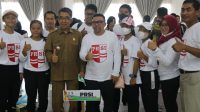 Kolam Renang PT. KPC Jadi Tempat Pemusatan Latihan Bagi 17 Atlet PRSI Kutim