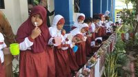 Ribuan Pelajar Kutim Ikuti Gerakan Gosok Gigi Serentak Secara Nasional