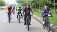 Ratusan Bikers Ramaikan Adhyaksa Fun Bike, Dalam Rangkaian HUT Kutim Ke 23