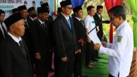 Pesan Ardiansyah Usai Melantik 4 BPD di Kecamatan Sandaran