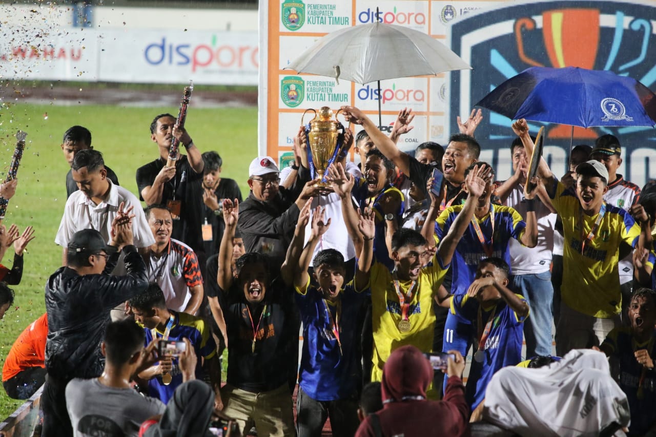 Sandaran Jadi Juara Dilaga Final Bupati Cup 2022