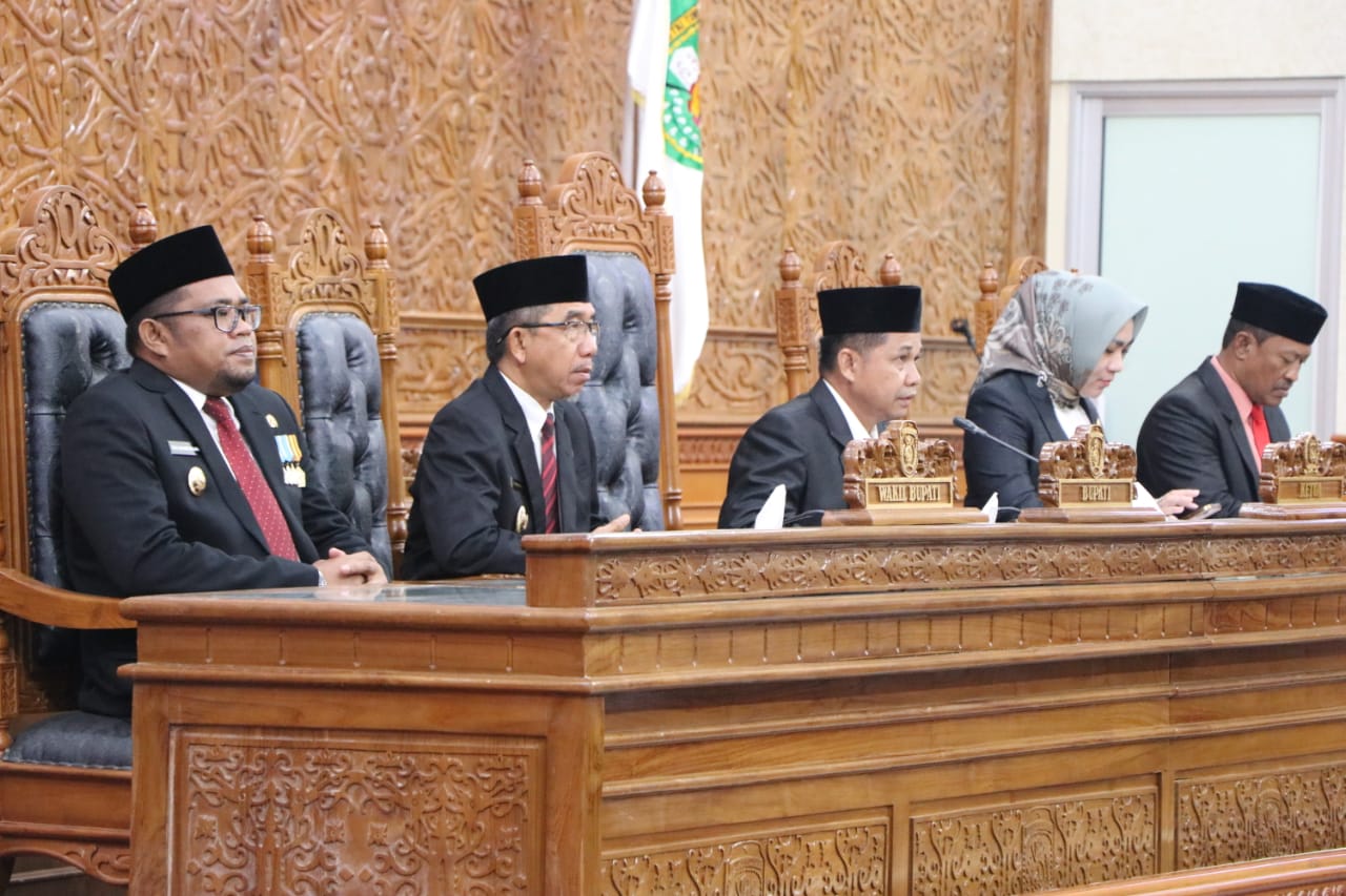 Bupati Sampaikan Pidato HUT Kutim Ke 23, Pada Sidang Paripurna Istimewa Ke 41
