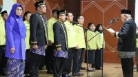 Gubernur Kaltim Kukuhkan IKA Unmul Kutim dan DPD PERHIPTANI Kutim Periode 2022-2027