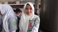 Nazwa Alvisiah Siswi SMPN 4 Sangatta Utara Apresiasi Kawah Pendidikan Kepemimpinan