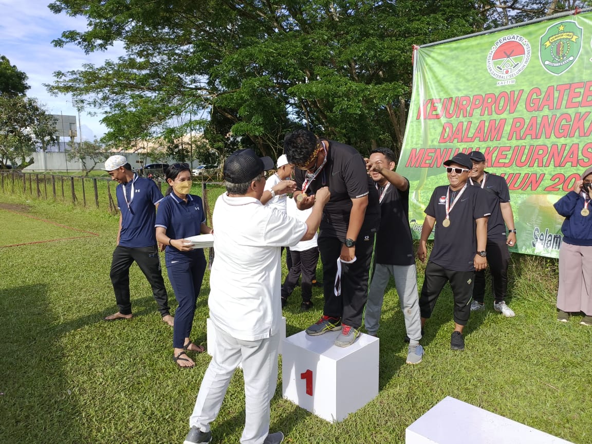 Pergatsi Kutim Keluar Sebagai Juara Umum Kejurprov Gatebal Kaltim 2022