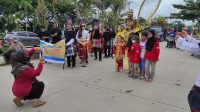 Sempat Diguyur Hujan Pawai Budaya Berlangsung Meriah Peringati HUT ke 23 Kab. Kutai Timur