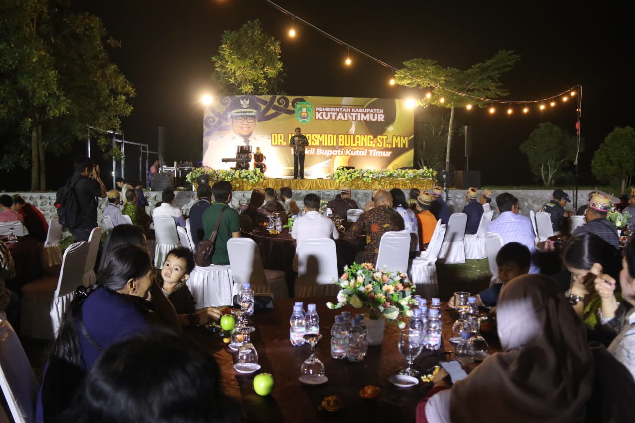 Ramah Tamah PDKT Kaltim Dengan Wakil Bupati Kutim Kasmidi Bulang