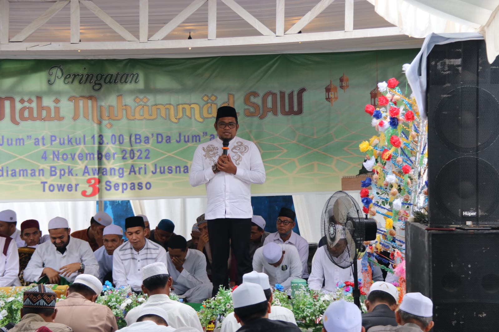 Peringatan Maulid Nabi Muhammad SAW, Wabup Kasmidi Keteladanan Rasulullah bisa Jadi Referensi Dalam Bermasyarakat