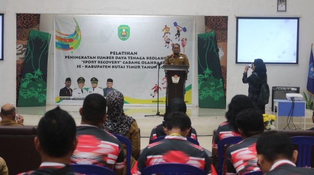 Dispora Menggelar Pelatihan Peningkatan Sumber Daya Tenaga Keolahragaan Kepada 54 Pelatih Cabor