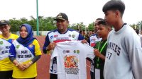 Wakil Bupati Kutim Resmi Buka Festival Sepak Bola Merdeka Belajar 2022 Tingkat Pelajar SMP Se-Kabupaten Kutim