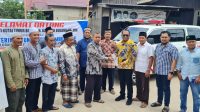 Serahkan Bantuan Satu Unit Ambulans Bagi Warga RT. 37 Kelurahan Teluk Lingga, Kasmidi Minta Dirawat Untuk Kepentingan Seluruh Warga