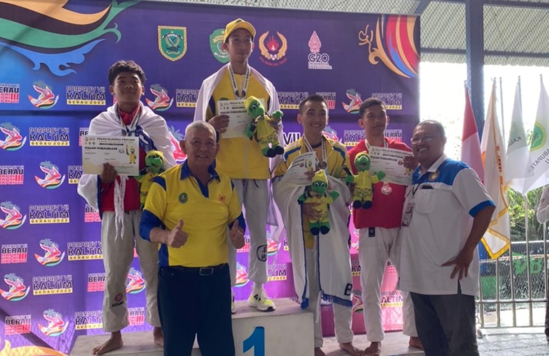 Atlet Ju Jitsu Kutim Borong Prestasi pada Porprov VII Kaltim, Rebut Sepuluh Medali