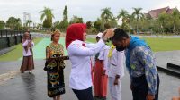 Pembukaan JUMBARA PMR ke V PMI Kabupaten Kutim Gelar Upacara