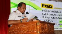 BAPPEDA Kutim Gelar FGD Penyusunan LKPJ Akhir TA. 2022 Wabup Kasmidi Bulang Ingin Progres LKPJ Sesuai Jadwal
