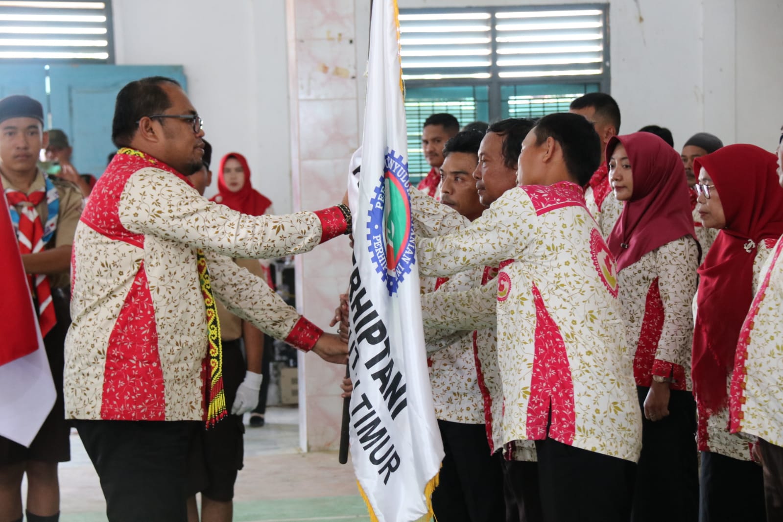 DPC Perhiptani Kecamatan Kongbeng, Wahau dan Telen Dikukuhkan Ketua DPD Kasmidi Bulang
