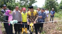 Resmikan Tempat Pemakaman Umum Al Falaq Wabup Kasmidi Bulang Sumbang 1 Hektare