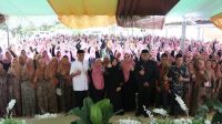 Kurang Lebih 400 Ibu - Ibu Pengajian Hadiri Halal Bihalal Majelis Taklim An Nisa