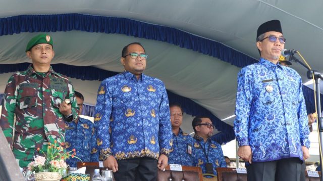 Peringati Hari Kebangkitan Nasional ke 115, Pemkab Kutim Gelar Upacara Bendera