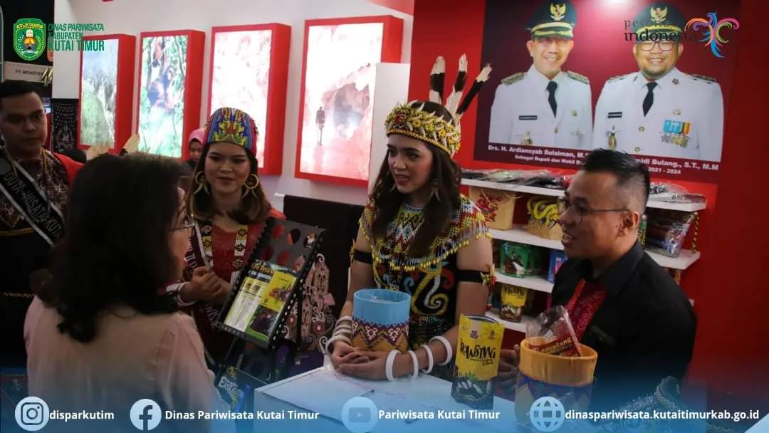 Promosikan Potensi Wisata, Disparekraf Kutim Ikut Ambil Bagian Dalam Gebyar Wisata Nusantara 2023