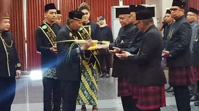 Ketua DPRD Kutim Hadiri Pengukuhan Pengurus Kerapatan Daerah Sempekat Keroan Kutai