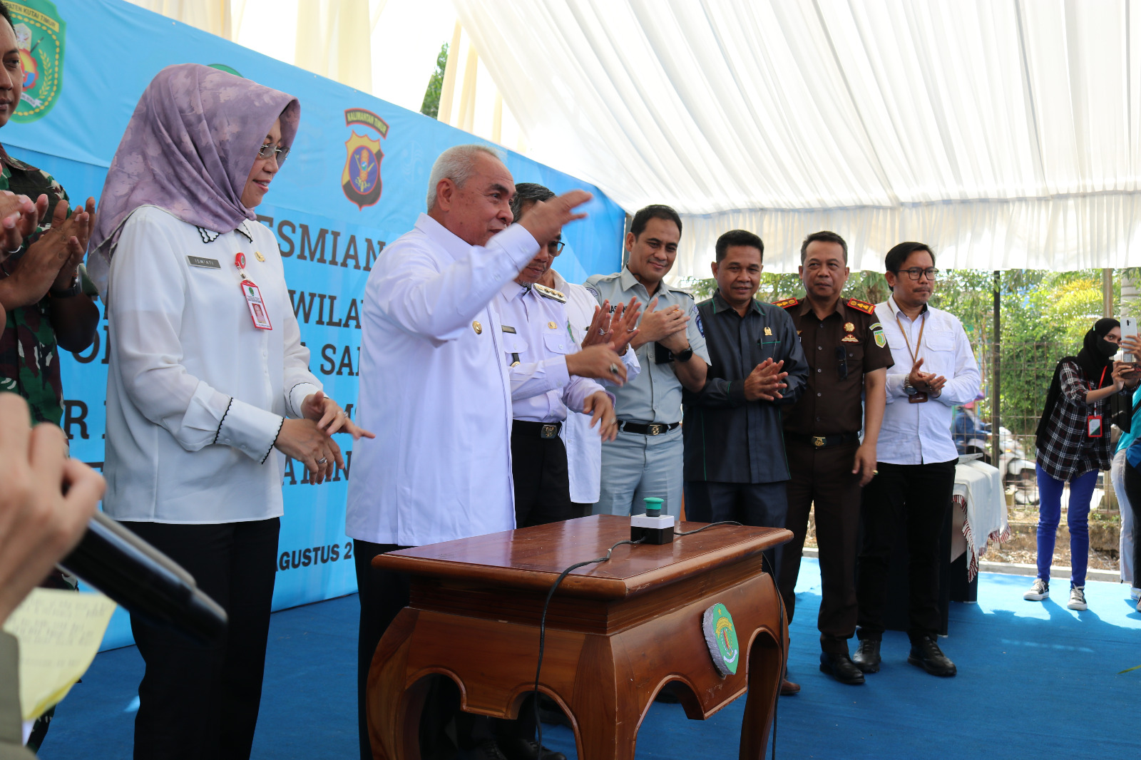 Gubernur Kaltim Resmikan UPTD PPRD wilayah Kutim dan Kantor Bersama Samsat Sangatta