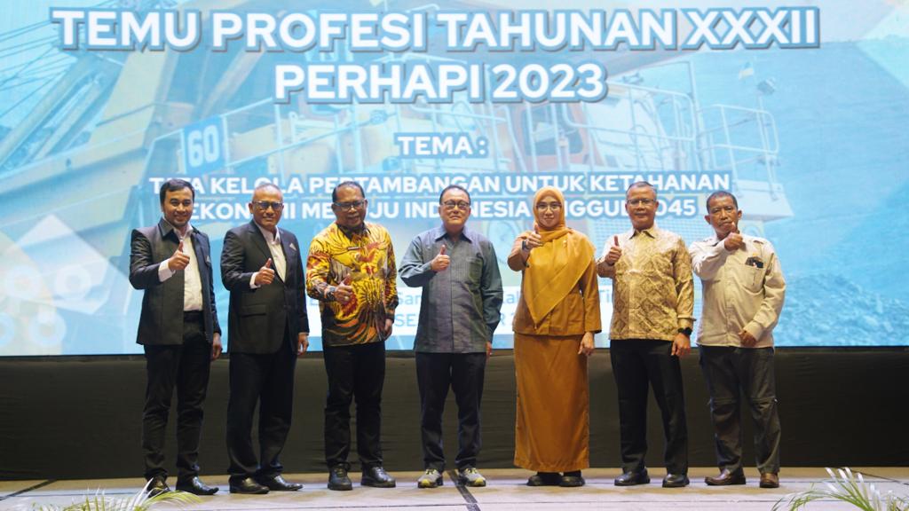 Temu Profesi Tahunan ke XXXII PERHAPI, Wabup Kasmidi Support Bagi Dunia Pertambangan Indonesia
