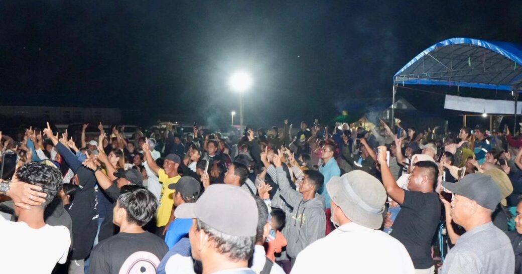 Paslon 1 KB-Kinsu Komitment Realisasikan Programnya di Kecamatan Muara Ancalong